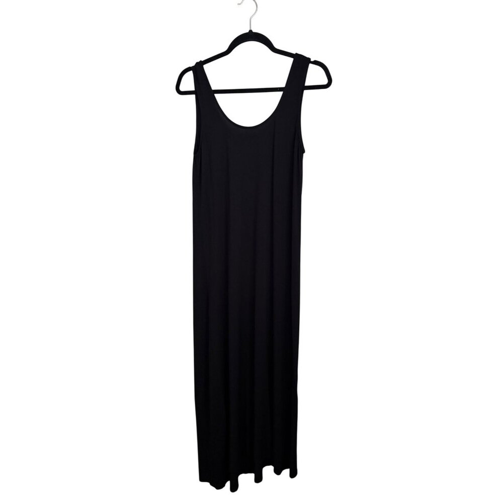 Vince Women's Size Large Black Sleeveless Maxi Dress